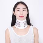 Medical Plastic Neck Support Collar White / Skin Color For Neck Pain Relief